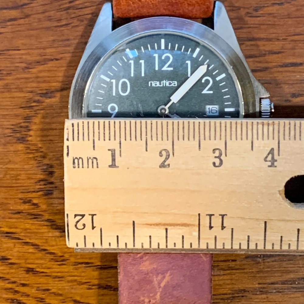 Vintage Nautica Green Dial Domed Crystal Watch - Picture 13 of 15